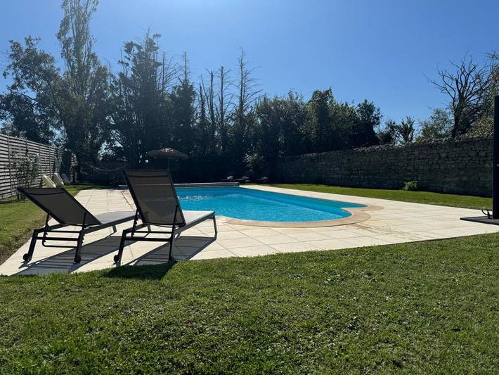 Location de vacances pour 10 personnes, avec vue et sauna ainsi que jardin et piscine à Journet - 3