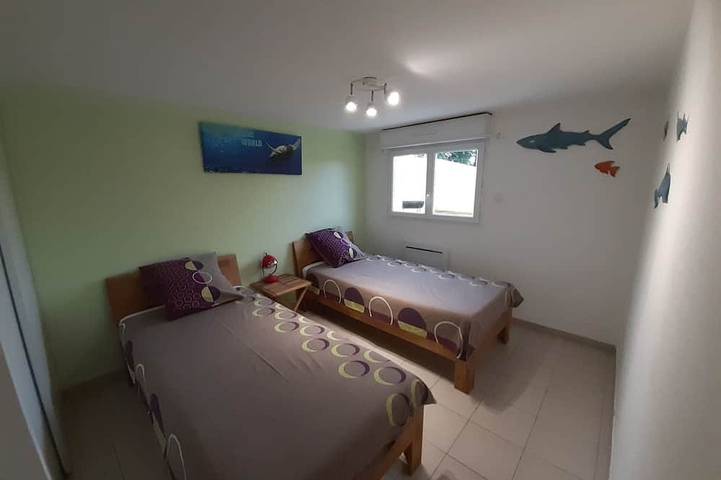 Gîte pour 8 personnes, avec jardin ainsi que piscine et terrasse, animaux acceptés à Pouillon - 2