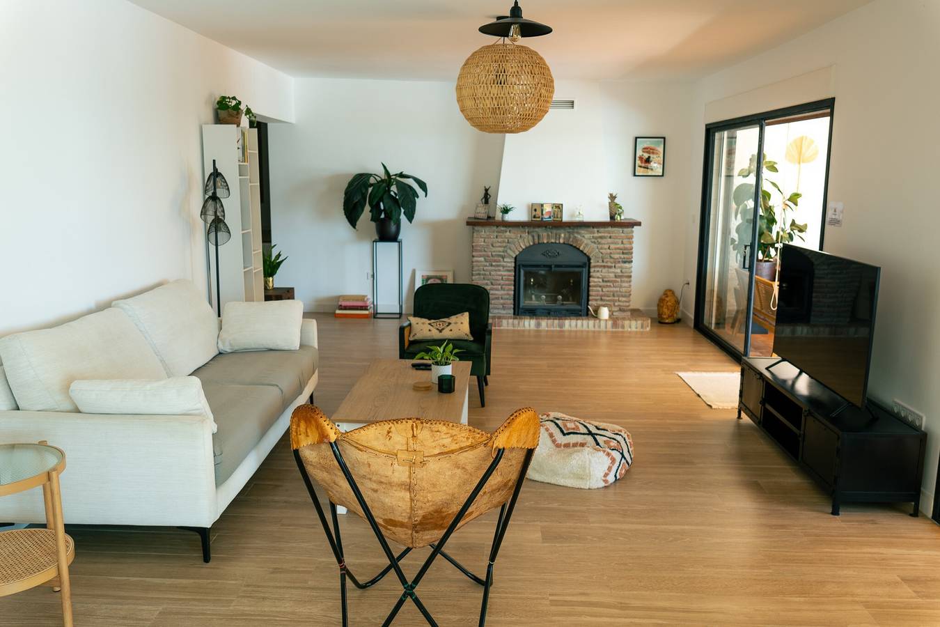 Villa « Andalusienne » avec vue sur la mer, Wi-Fi et climatisation in Málaga (Este), Malaga