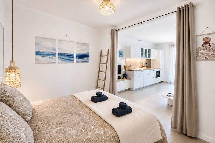 Apartamento entero, Douc’Évasion • A Chic Seaside Atmosphere in Lattes, Costa mediterránea (Francia)