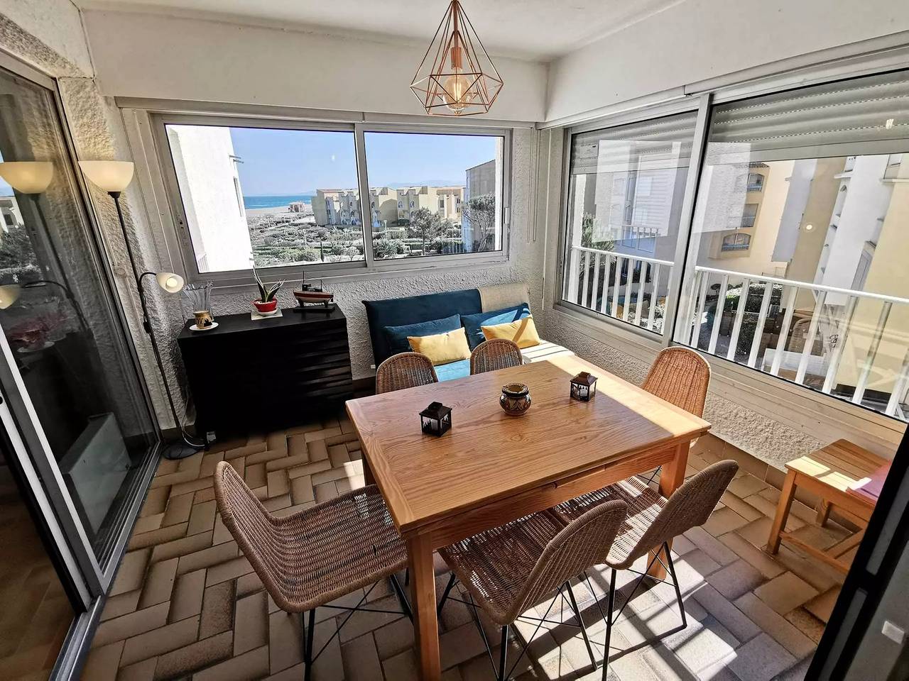 Entire apartment, 2 rooms 4 beds Port Leucate. Ref: 2Cyc_37A in Port Leucate, Leucate