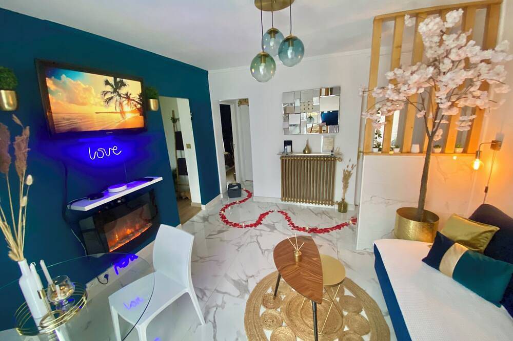 Apartamento entero, Détente Dans cet bel Appartement Complet Avec spa Privatif et Accès Illimité in Poissy, Yvelines