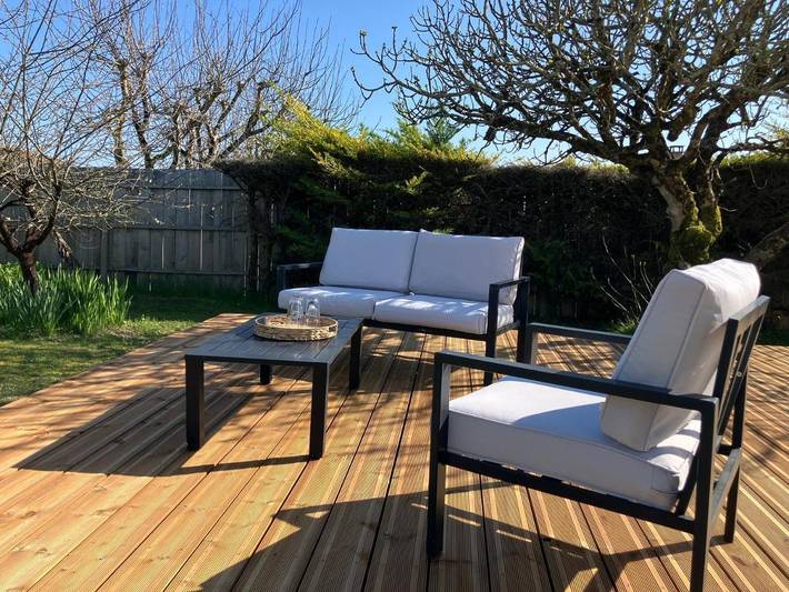 Location de vacances pour 6 personnes, avec balcon à Chaillevette