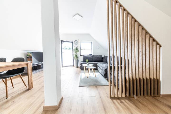 Ferienwohnung für 5 Personen, mit Balkon und Sauna, mit Haustier in Lenzkirch