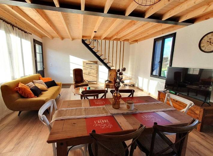 Gîte pour 5 personnes, avec terrasse dans La Chapelle-d'Angillon