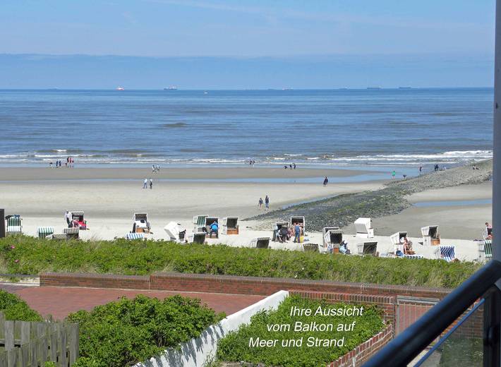 Studio für 2 Personen, mit Balkon auf Wangerooge - 4