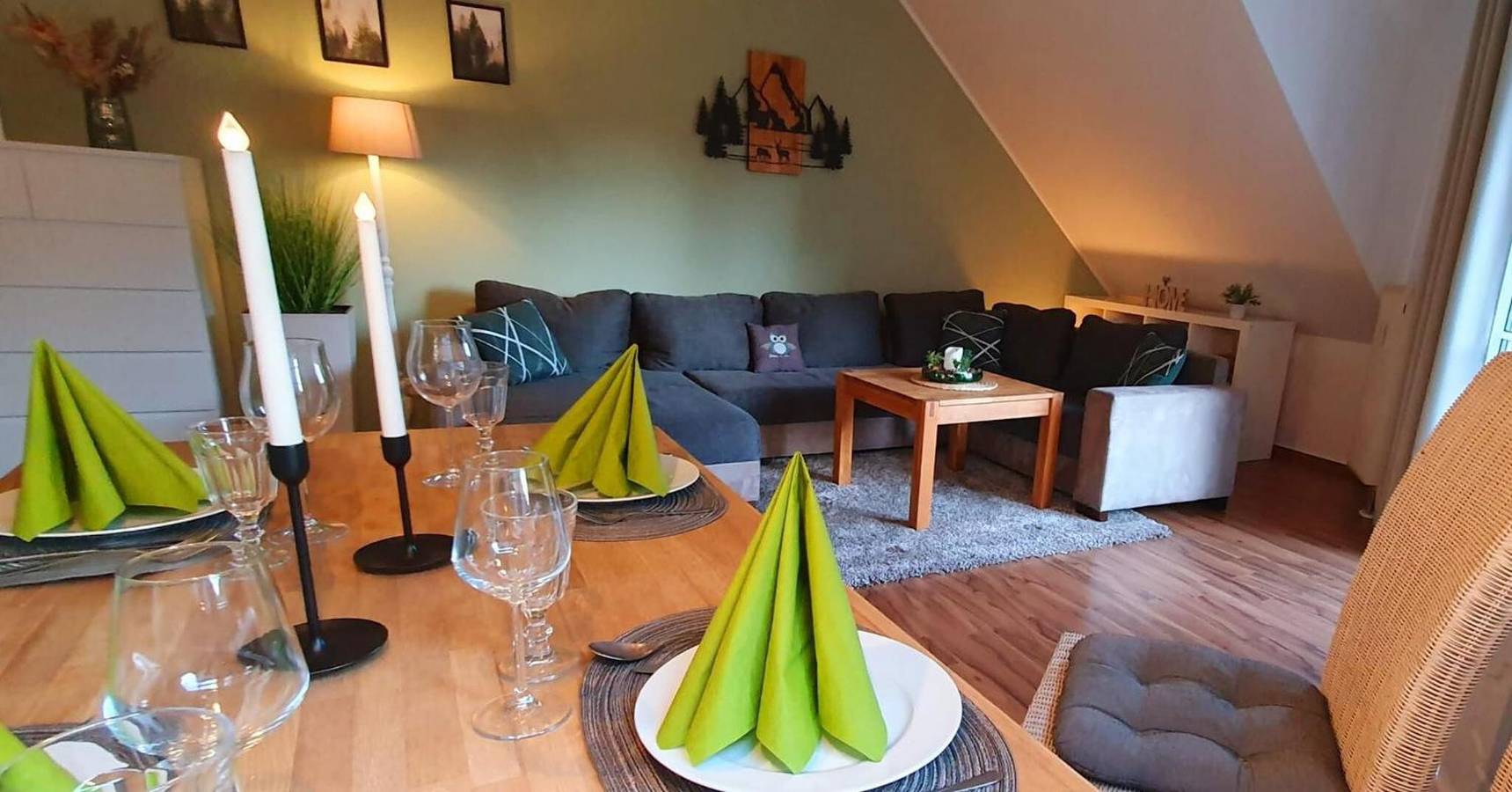 Ganze Wohnung, Apartment 'Harzblick' mit privater Terrasse, Balkon und Wlan in Braunlage, Harzvorland