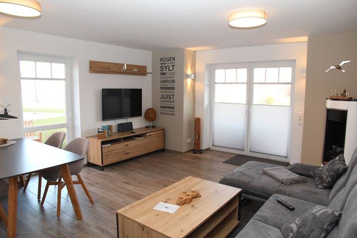 Ferienwohnung für 4 Personen, mit Terrasse und Garten sowie Sauna in Greetsiel