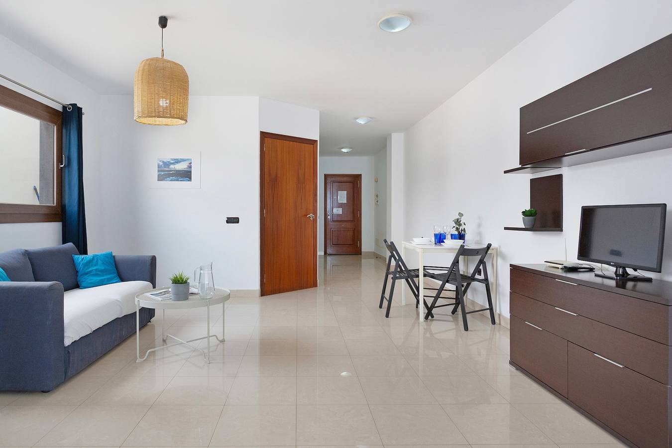 Ganzes Studio, Ferienstudio 'Estudio Vista Mar 5' mit Meerblick, Gemeinschaftspool und Wlan in Piedra Playa, La Oliva