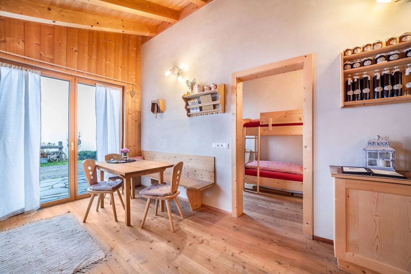 Ganze Wohnung, "Grushof App Köpfl" mit Bergblick, gemeinschaftlich genutztem Garten & Wlan in Glurns, Nationalpark Stilfser Joch