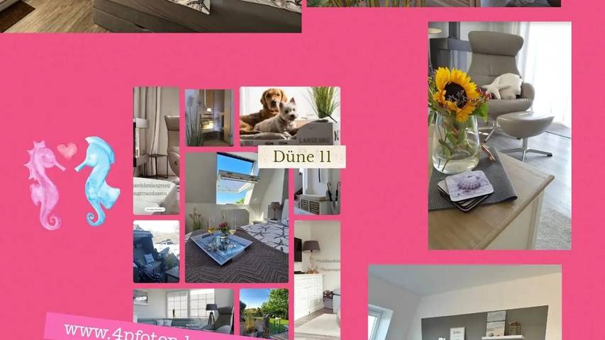 Ferienwohnung für 6 Personen, mit Sauna und Terrasse sowie Garten auf Langeoog - 3