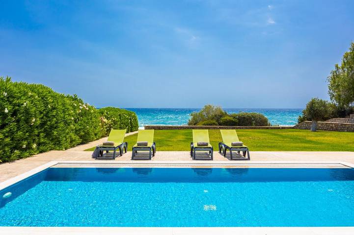 Villa für 7 Personen, mit Garten und Meerblick auf Rhodos - 4