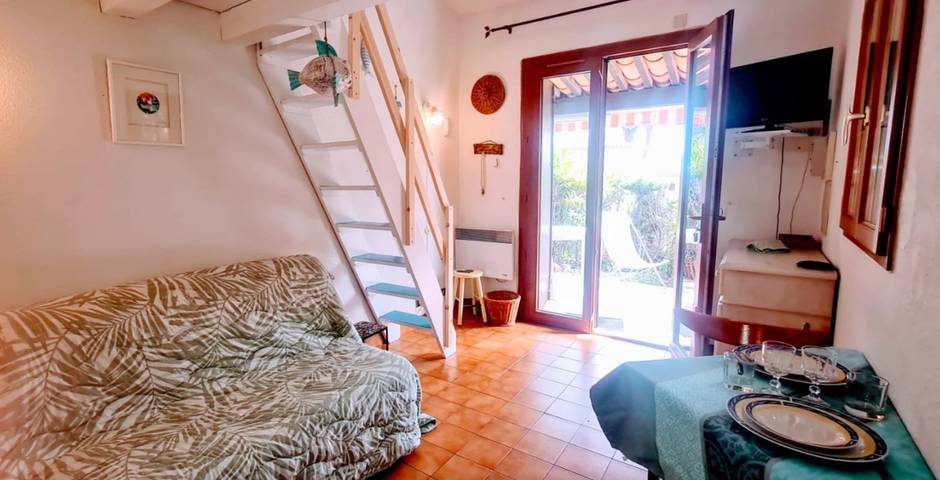 Studio für 2 Personen, mit Terrasse und Pool in Sainte-Maxime - 4