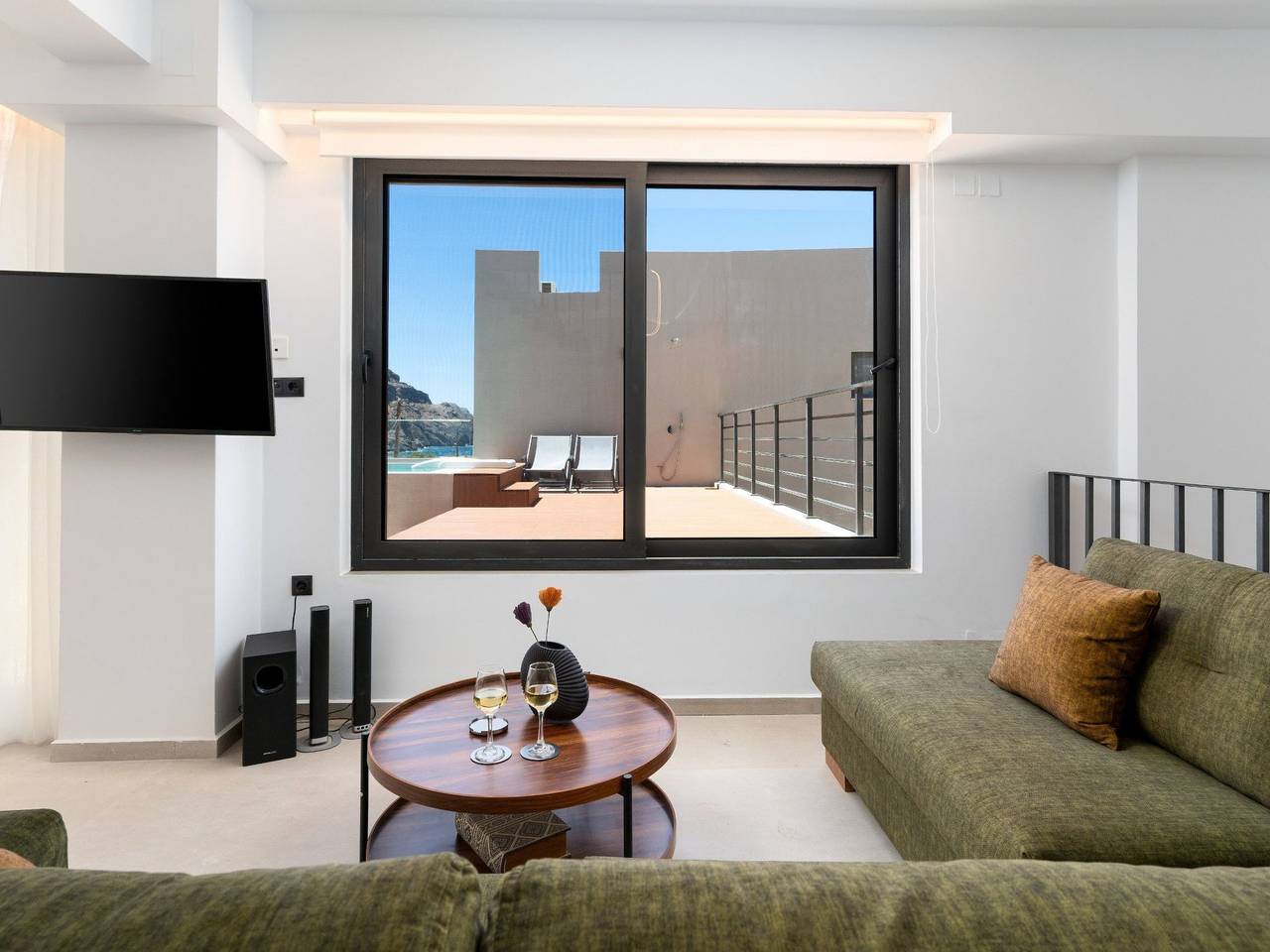 Neue Villa Dandelion, Privater Pool, 100m zum Strand in Plakias, Rethymno und Umgebung