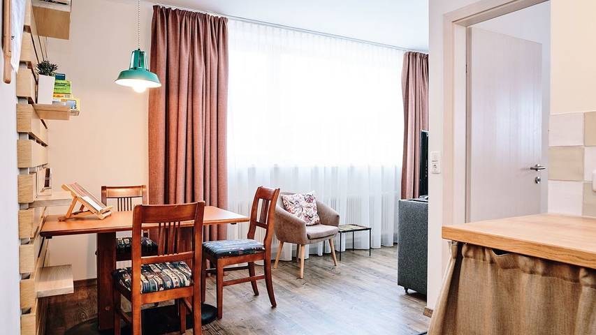 Ferienwohnung für 2 Personen, mit Sauna und Garten sowie Terrasse, mit Haustier - 1