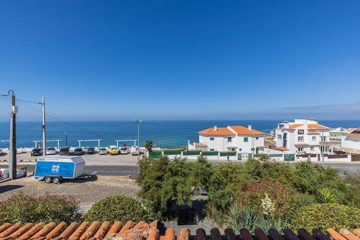 Ferienhaus für 6 Personen, mit Balkon und Terrasse sowie Garten und Ausblick