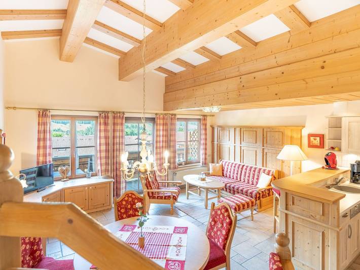 Ferienwohnung für 2 Personen, mit Balkon in Bad Oberdorf