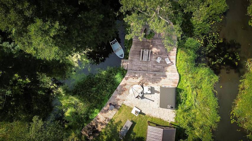 Kemping dla 2 osób, z widok i ogród oraz sauna, zwierzęta dozwolone - 1