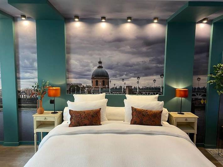 Gîte pour 2 personnes, avec jacuzzi à Eyrans