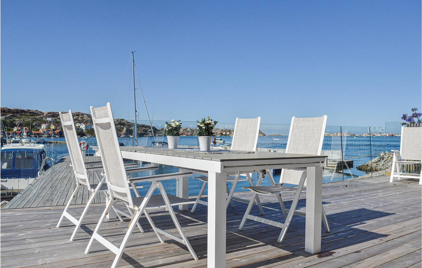 Ganze Ferienwohnung, Ferienwohnung für 4 Personen mit Terrasse in Rönnäng, Norra Västkusten