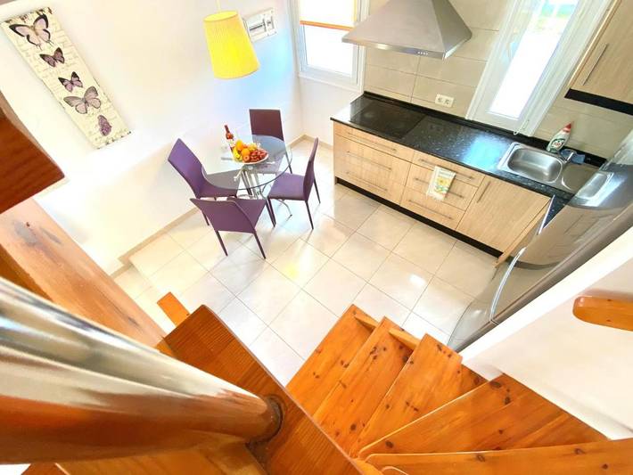 Bungalow für 4 Personen, mit Ausblick und Pool sowie Garten und Balkon an der Costa Adeje - 3