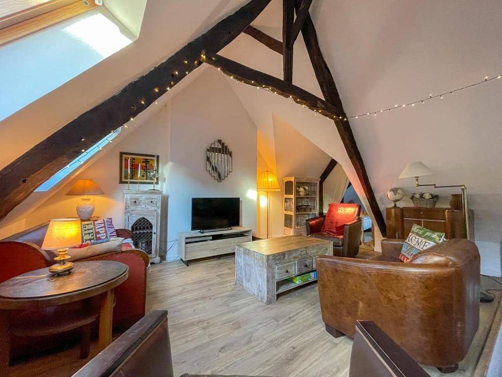 Appartement entier, Poutres et charme in Paimpol, Côte de Goëlo