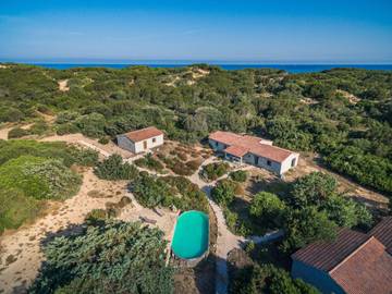 Ferienwohnung für 4 Personen, mit Pool und Terrasse, mit Haustier auf Sardinien