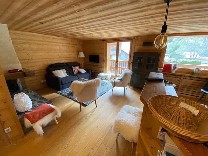 Chalet pour 8 personnes, avec Balcon et Terrasse à La Clusaz