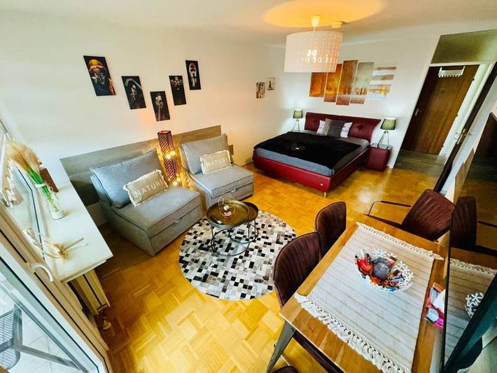 Ferienwohnung für 5 Personen, mit Balkon in Ettlingen
