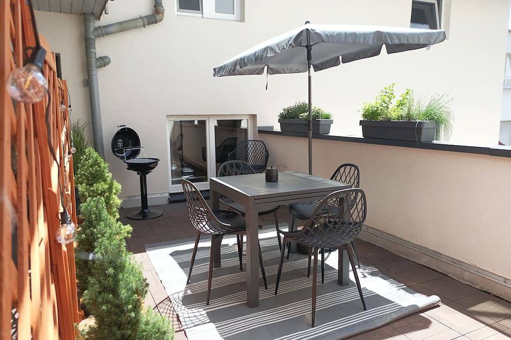 Ganze Wohnung, Altbauoase Fulda - ruhig, zentral, Terrasse, Bahnhof 400m - in Fulda, Rhön-Hessen