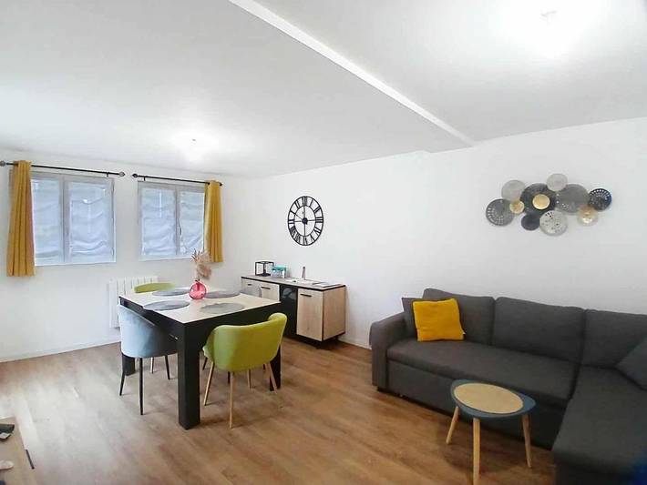 Appartement de vacances pour 4 personnes, avec jardin