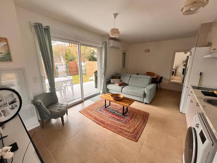 Appartement de vacances pour 4 personnes, avec jardin, animaux acceptés