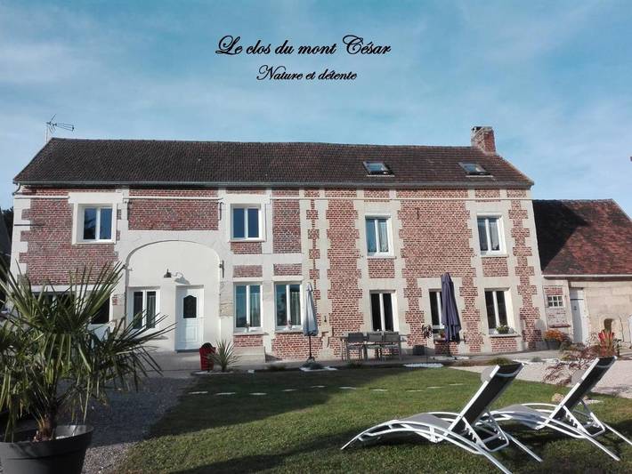Chambre d’hôte pour 2 personnes, avec Terrasse ainsi que Jardin et Vue dans Oise