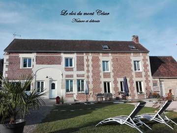 Chambre d’hôte pour 2 personnes, avec vue et jardin, adapté aux familles dans Bailleul-sur-Thérain