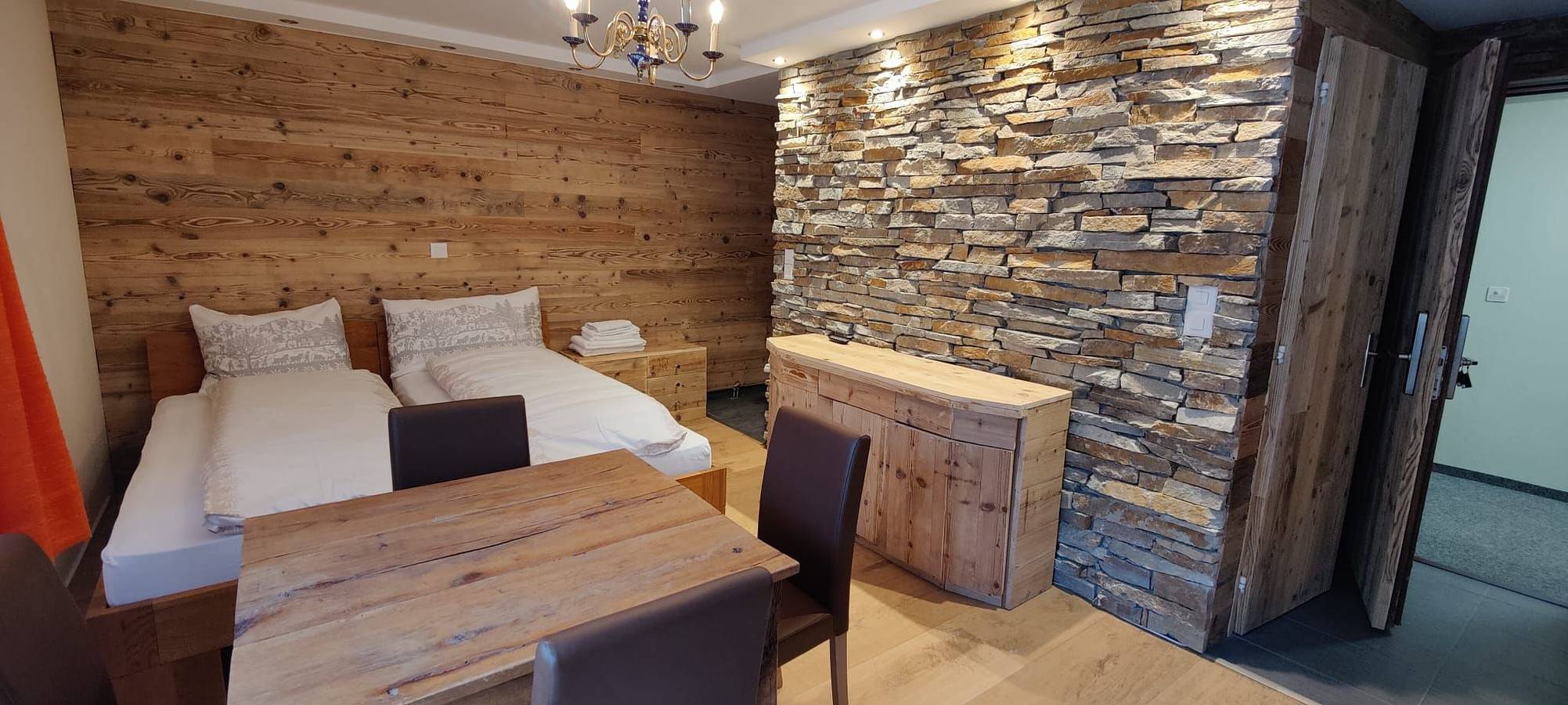 Entire vacation apartment, House Cristal Whg. 65 in Leukerbad, Leukerbad region