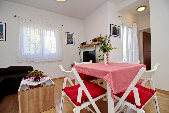 Ganze Wohnung, Apartments Nodilo - One Bedroom Apartment with Balcony and Sea View (Apt 1) in Mljet