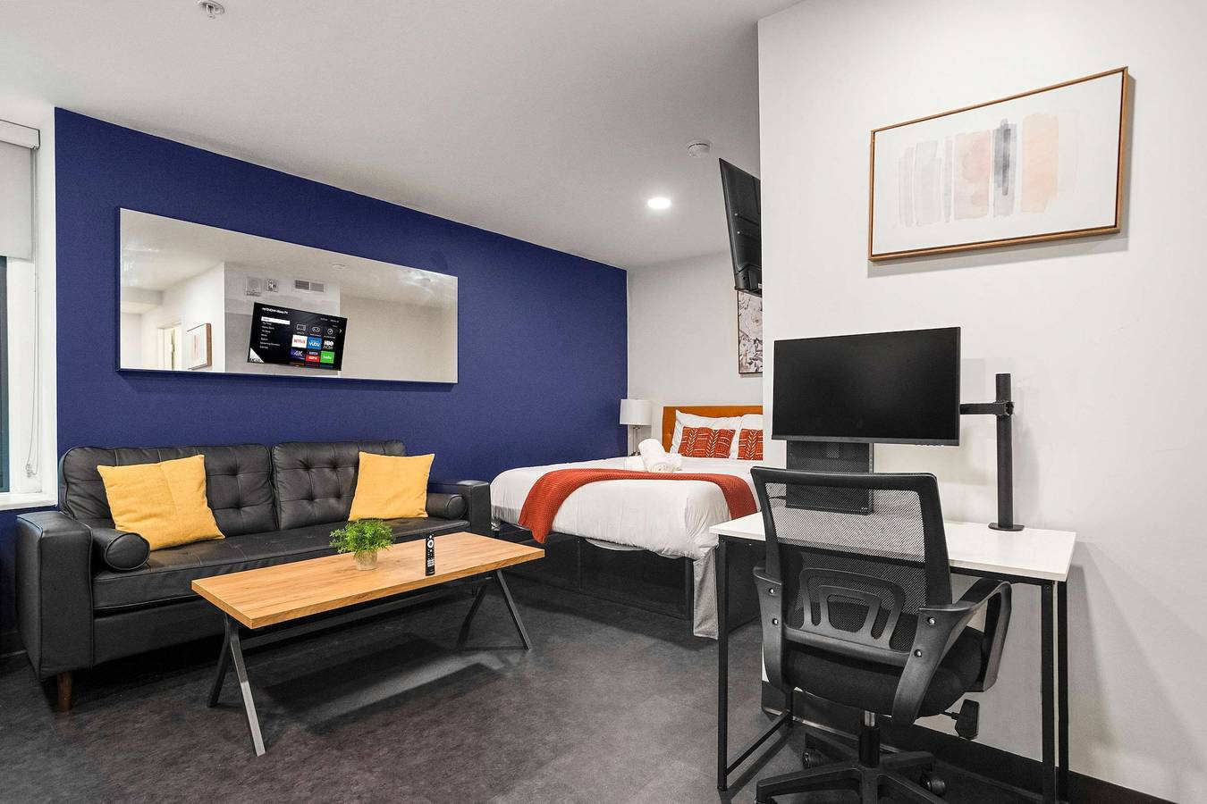 Ganze Wohnung, Cozysuites Stunning 1Br in Downtown Pitts  1 in Pittsburgh, Allegheny County