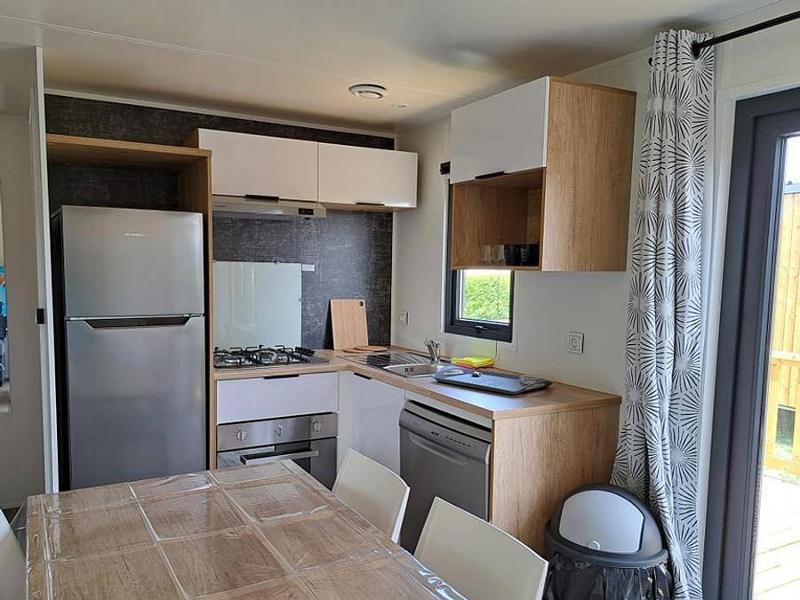 Camping les Alouettes et l'Image - Mobilhome 8 personnes - Confort Plus 3 chambres - Entre 30 et 35 m² -Neuf in Houplines, Région de Lille