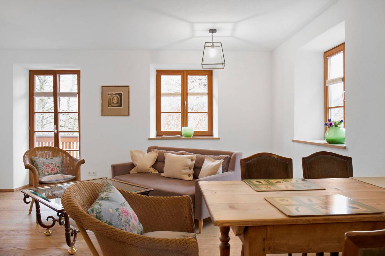 Ganze Wohnung, Charmante Ferienwohnung "Holunder" mit Bergblick, Wlan, Balkon & Garten in Bad Tölz, Tölzer Land
