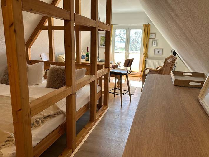 Ferienwohnung für 2 Personen, mit Balkon und Garten sowie Ausblick in Middelhagen - 4