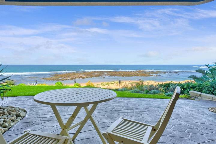 Gîte pour 2 personnes, avec jacuzzi ainsi que terrasse et jardin dans Blue Bay
