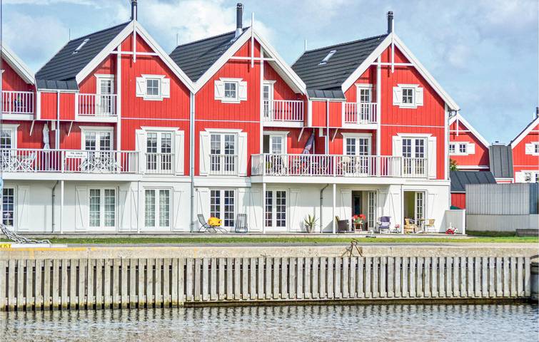 Ferielejlighed for 4 personer, med Jacuzzi og Terrasse såvel som Sauna og Udsigt i Nykøbing Sjælland