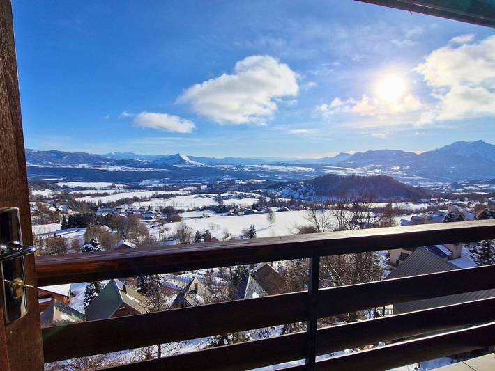 Estudio entero, Estudio renovado 2 pers - Balcón sur - Mascotas permitidas in Saint-Michel-de-Chaillol, Parque Nacional de los Ecrins