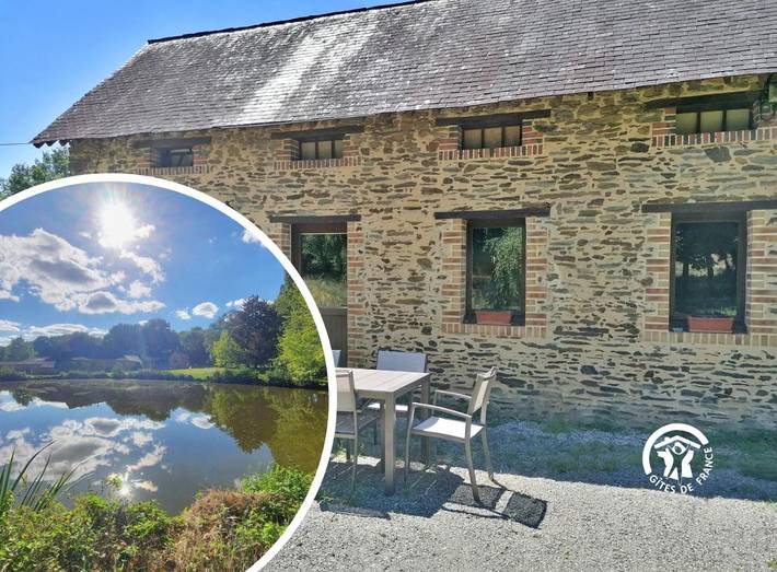 Gîte pour 6 personnes, avec jardin à Méral