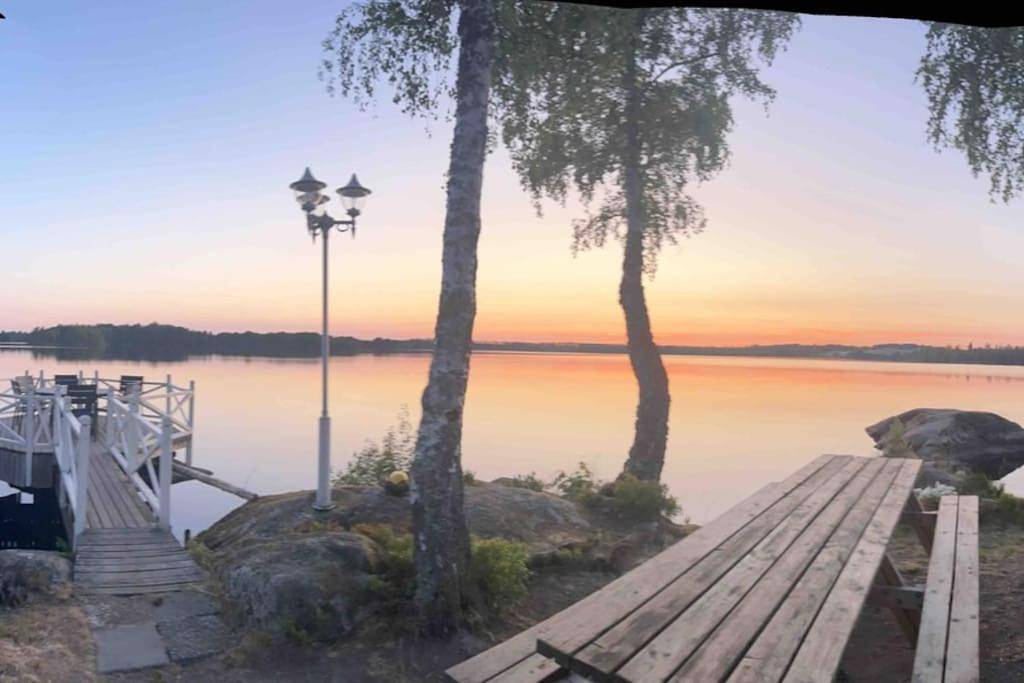 "Talludden" by the lake Årydssjön, in Kronoberg