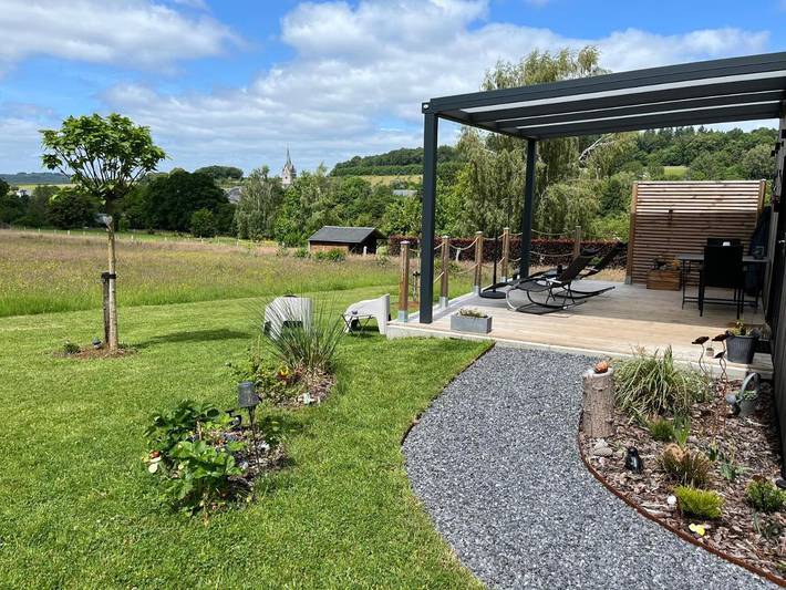 Location de vacances pour 2 personnes, avec vue ainsi que jardin et terrasse dans Redu - 3