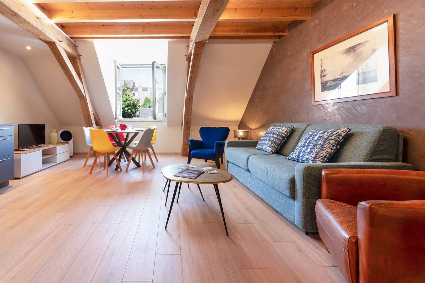 Ganze Wohnung, Ferienwohnung 'Seigneurie Fouquet - Gaspareau' mit Wi-Fi in Le Palais, Côte des Mégalithes