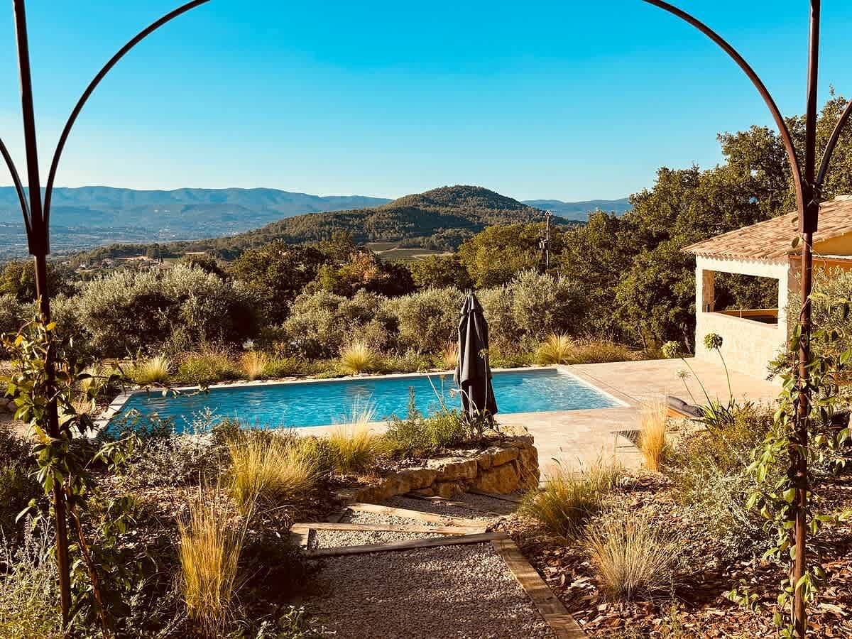 Mas de la Canopée, pool & air condition in Saint-Saturnin-lès-Apt, Parque natural regional del Luberon