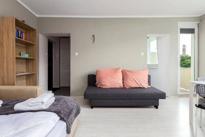 Apartament wakacyjny dla 4 osób, z balkon w Redłowo