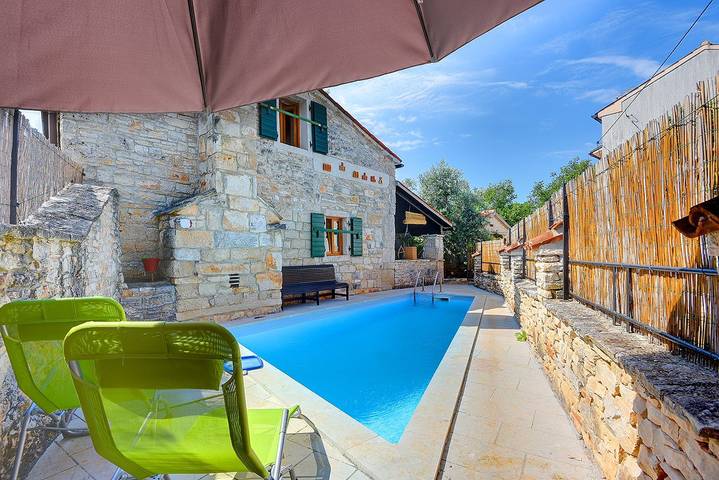 Ferienhaus für 3 Personen, mit Terrasse in Istrien